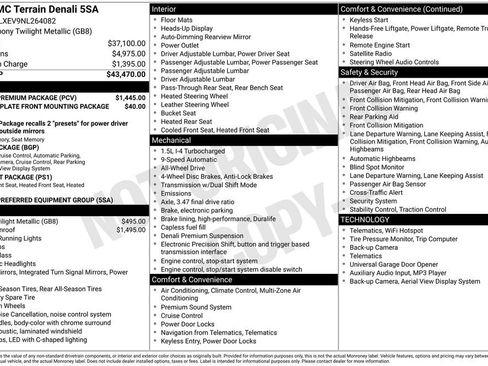 Used 2022 GMC Terrain Denali w/ Denali Premium Package image 17