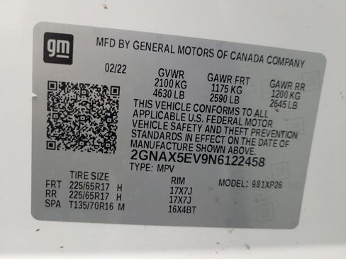 Used 2022 Chevrolet Equinox LS image 33