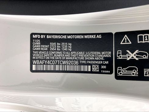 New 2026 BMW M850i xDrive Convertible w/ M Carbon Exterior Package AWD/4WD image 10