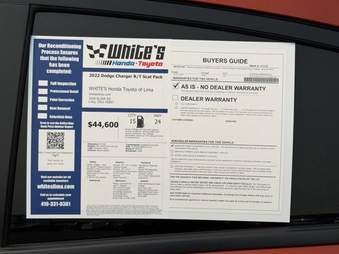 Used 2022 Dodge Charger Scat Pack w/ Dynamics Package RWD image 36