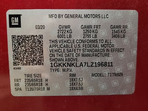 Used 2020 GMC Acadia SLE w/ Driver Convenience Package FWD image 33