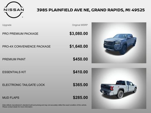 New 2026 Nissan Frontier PRO-4X w/ Pro Premium Package AWD/4WD image 6