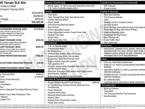 Used 2018 GMC Terrain SLE w/ Driver Convenience Package image 26