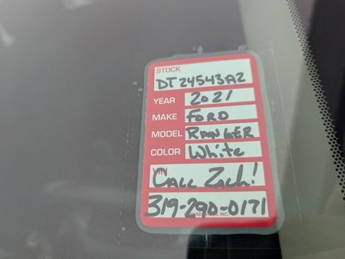 Used 2021 Ford Ranger XLT w/ Equipment Group 301A Mid image 39