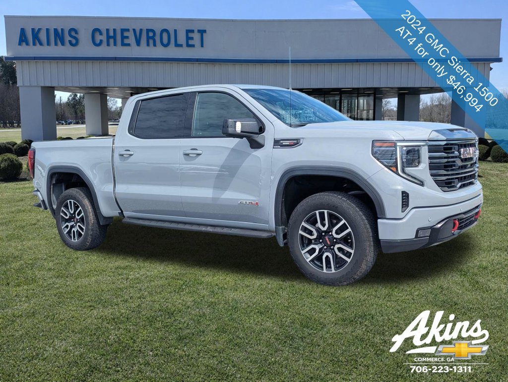 Certified 2024 GMC Sierra 1500 AT4 w/ Technology Package AWD/4WD image 2