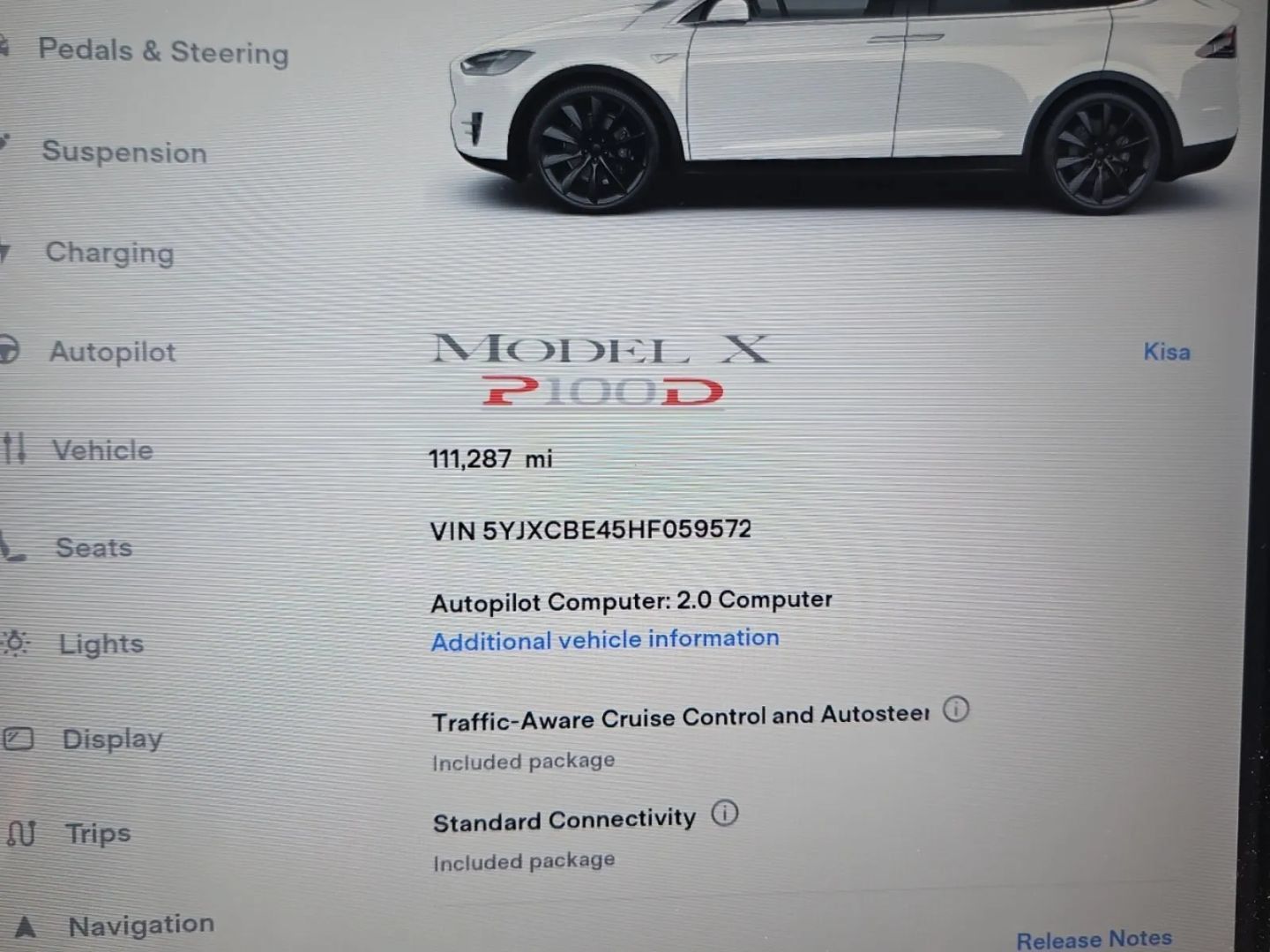 Used 2017 Tesla Model X P100D AWD/4WD image 20