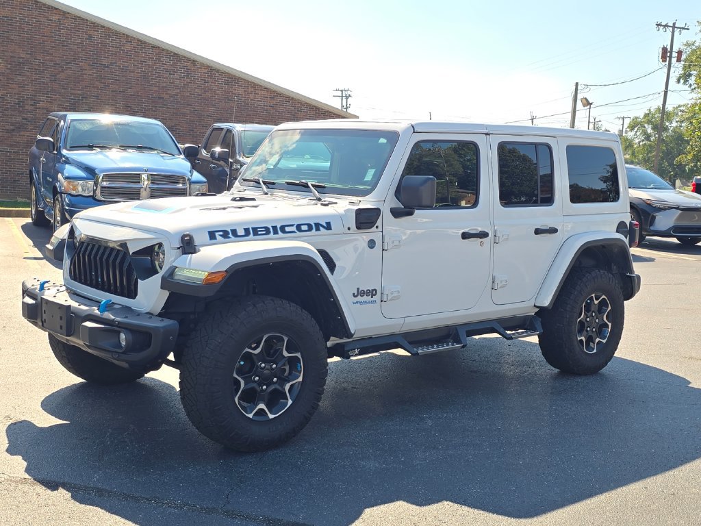 Used 2021 Jeep Wrangler Unlimited Rubicon 4xe w/ Steel Bumper Group AWD/4WD image 6