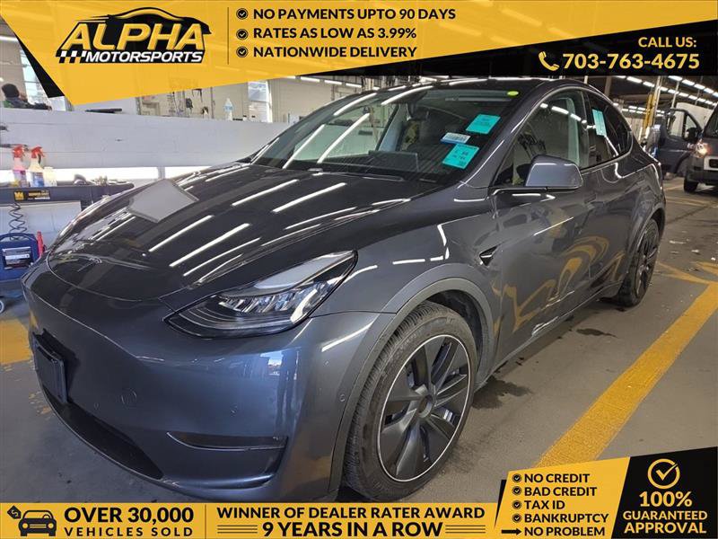 Used 2020 Tesla Model Y Long Range AWD/4WD image 1