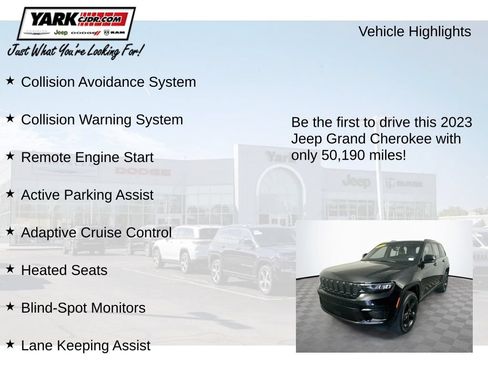 Certified 2023 Jeep Grand Cherokee Altitude AWD/4WD image 13