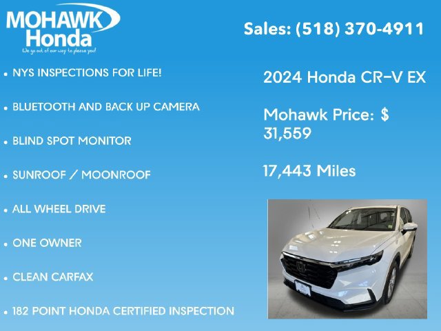 Certified 2024 Honda CR-V EX image 8