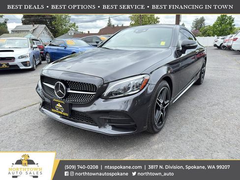 Used 2021 Mercedes-Benz C 300 4MATIC Coupe image 1