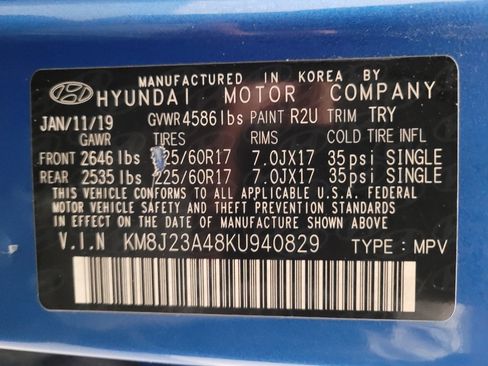 Used 2019 Hyundai Tucson SE FWD image 33