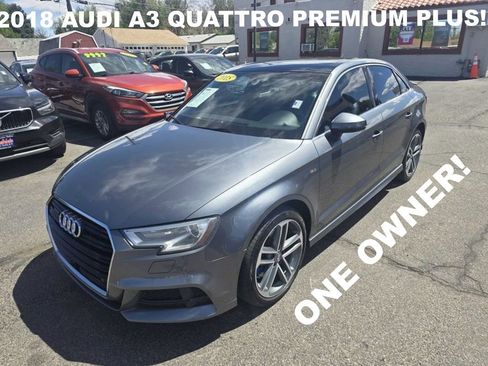 Used 2018 Audi A3 2.0T Premium Plus AWD/4WD image 1