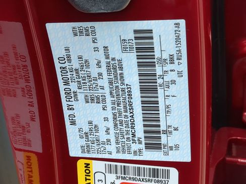 New 2025 Ford Bronco Sport Badlands w/ Badlands Tech Package image 67