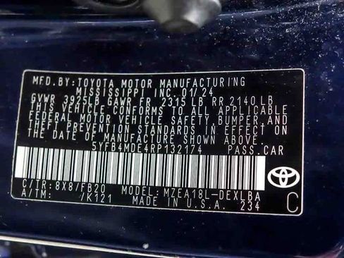 Used 2024 Toyota Corolla LE FWD image 25