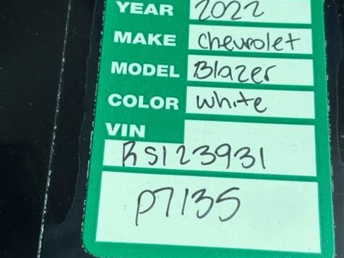 Used 2022 Chevrolet Blazer RS w/ Enhanced Convenience Package image 20