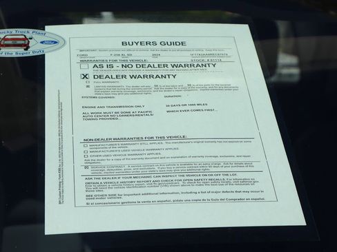 Used 2024 Ford F250 XL w/ XL Chrome Package image 58