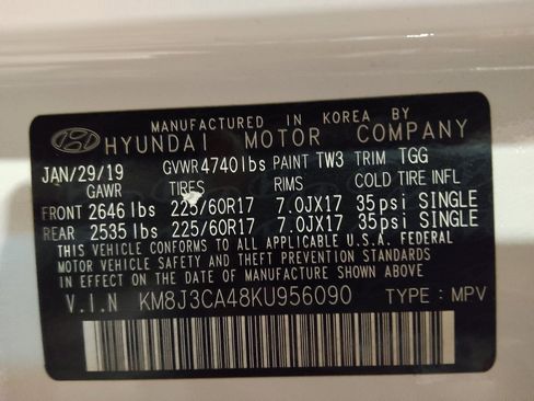 Used 2019 Hyundai Tucson Value AWD/4WD image 33