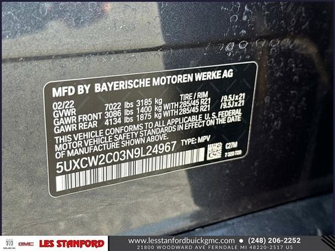 Used 2022 BMW X7 xDrive40i w/ Premium Package image 21