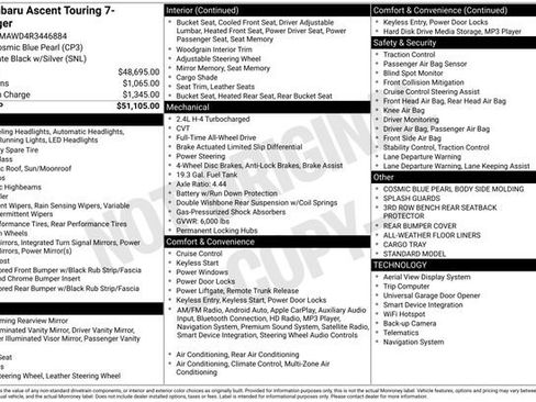 Used 2024 Subaru Ascent Touring image 10