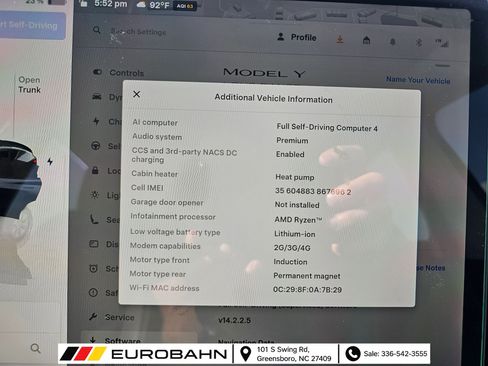 Used 2024 Tesla Model Y Long Range AWD/4WD image 18