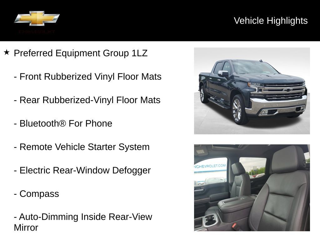 Used 2021 Chevrolet Silverado 1500 LTZ w/ Technology Package AWD/4WD image 21