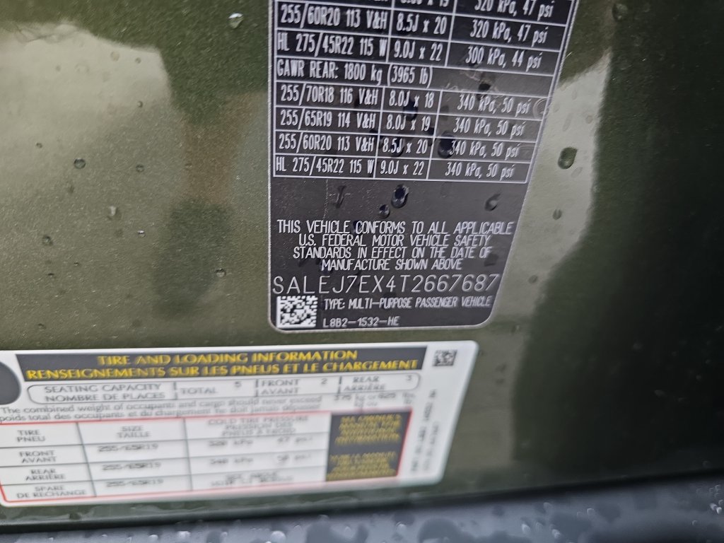 New 2026 Land Rover Defender 110 S AWD/4WD image 24