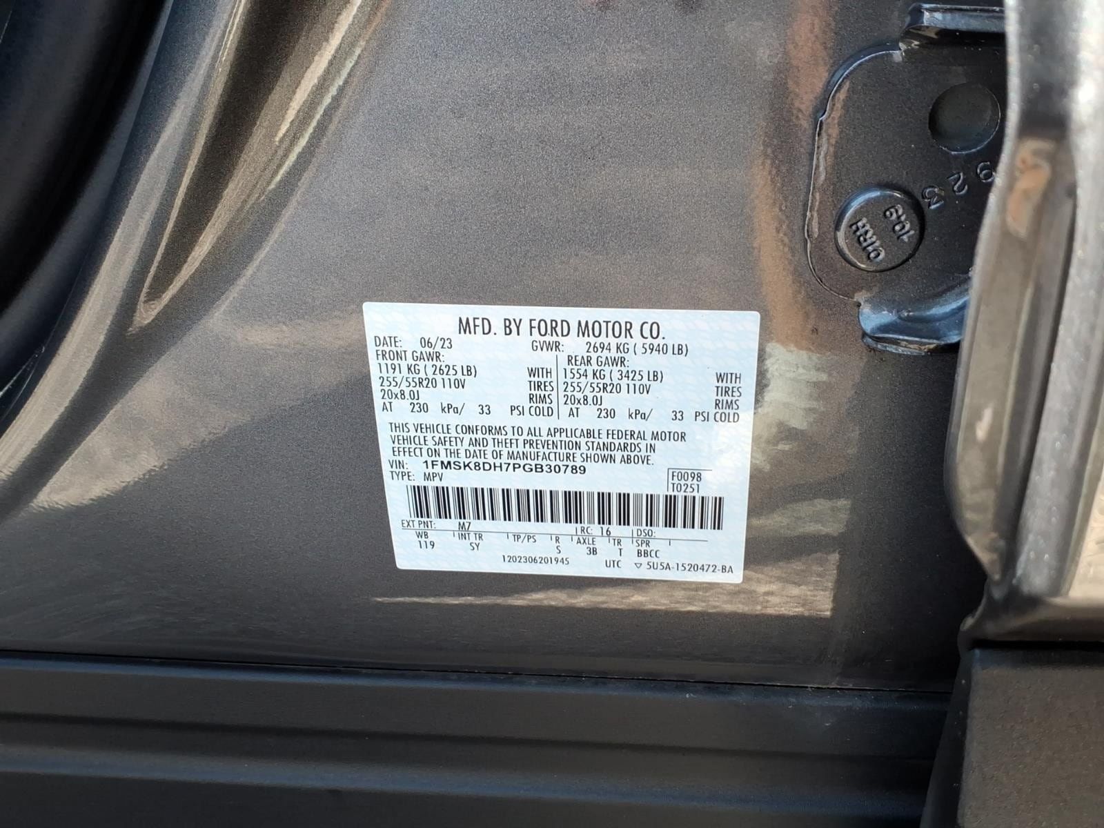 Certified 2023 Ford Explorer XLT w/ Equipment Group 202A AWD/4WD image 30