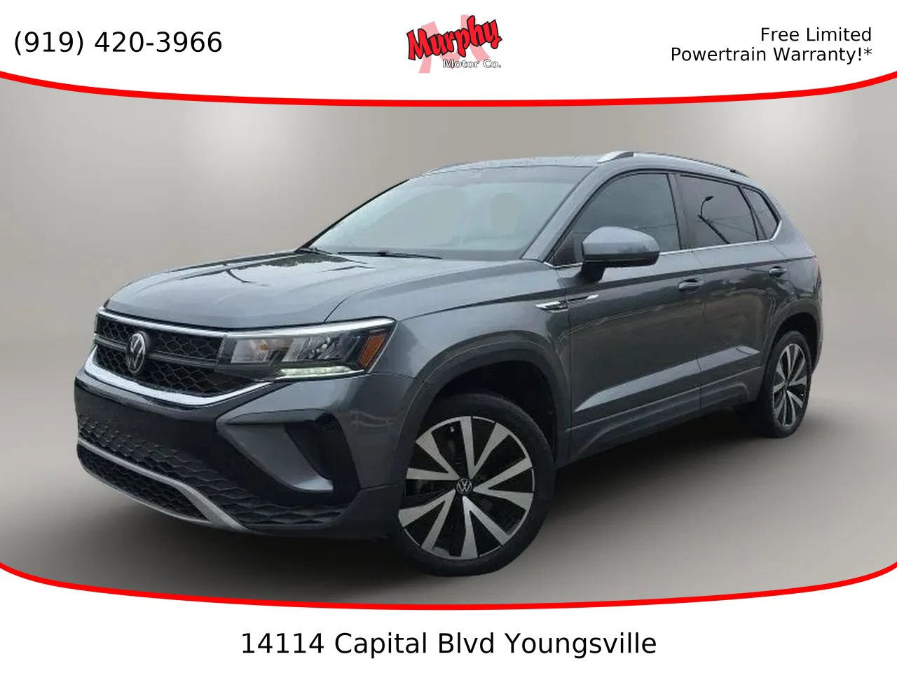 Used 2023 Volkswagen Taos SE w/ Panoramic Sunroof Package FWD image 1