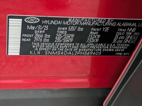 Used 2023 Hyundai Santa Fe Limited image 25