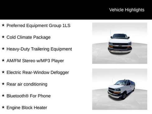 Used 2022 Chevrolet Express 3500 LS w/ Cold Climate Package RWD image 13