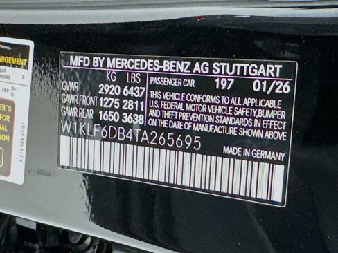 New 2026 Mercedes-Benz E 53 AMG e 4MATIC Sedan image 24