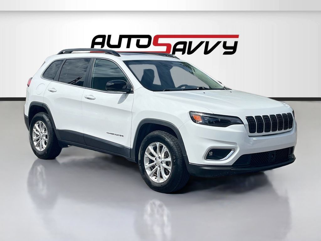 Used 2022 Jeep Cherokee Latitude Lux w/ Sun & Sound Group AWD/4WD image 1