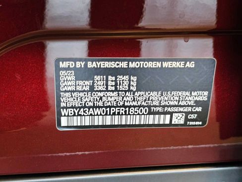 Certified 2023 BMW i4 eDrive35 w/ Premium Package RWD image 36