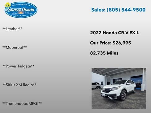 Used 2022 Honda CR-V EX-L image 8