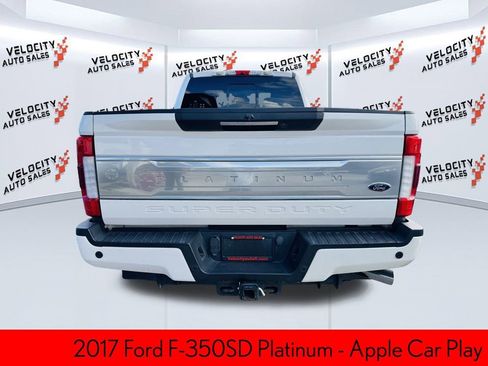 Used 2017 Ford F350 Platinum w/ Platinum Ultimate Package image 4
