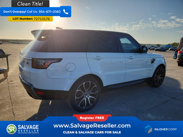 Used 2018 Land Rover Range Rover Sport HSE AWD/4WD image 4