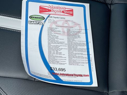 Used 2026 Toyota Camry SE FWD image 3
