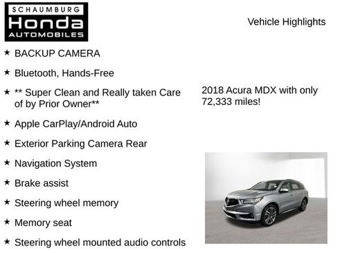 Used 2018 Acura MDX SH-AWD w/ Advance Package image 7