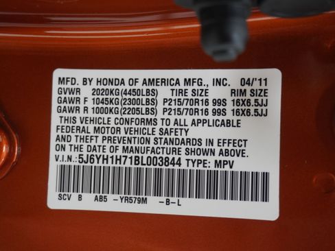Used 2011 Honda Element EX image 22