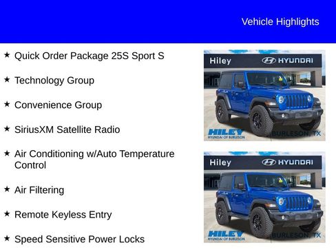 Used 2023 Jeep Wrangler Sport S image 11