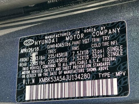 Used 2018 Hyundai Kona Ultimate FWD image 30