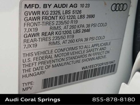 Certified 2024 Audi Q3 2.0T Premium Plus AWD/4WD image 29