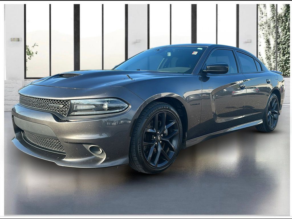 Used 2021 Dodge Charger R/T w/ Blacktop Package RWD image 1