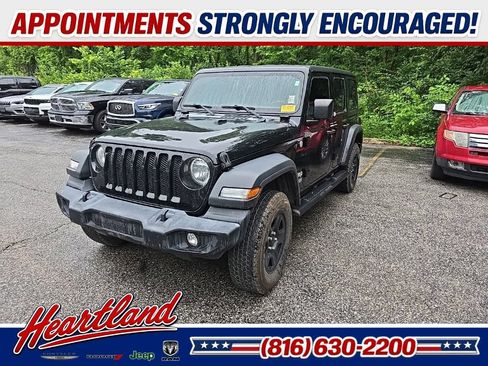 Used 2021 Jeep Wrangler Unlimited Sport AWD/4WD image 1