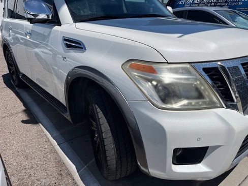 Used 2017 Nissan Armada Platinum w/ Interior Lighting Package AWD/4WD image 1