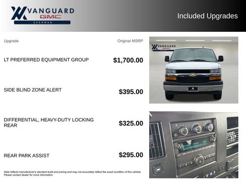 Used 2025 Chevrolet Express 3500 LT w/ LT Preferred Equipment Group RWD image 9