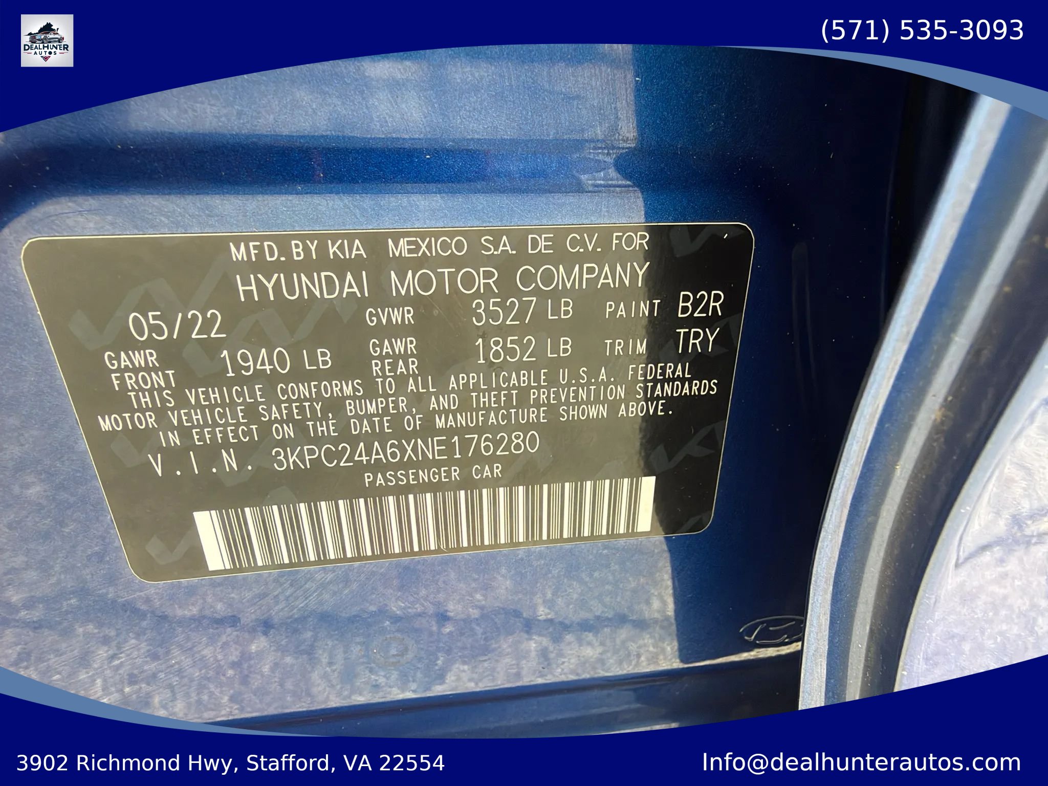 Used 2022 Hyundai Accent SE FWD image 33