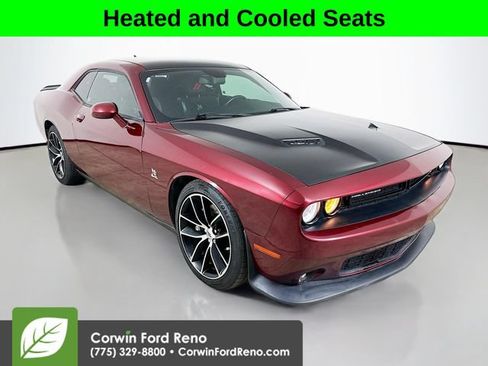 Used 2017 Dodge Challenger R/T Scat Pack w/ Leather Interior Group RWD image 1