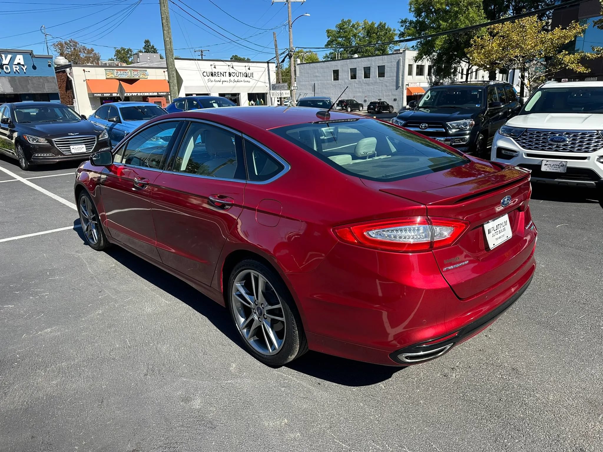 Used 2016 Ford Fusion Titanium AWD/4WD image 7